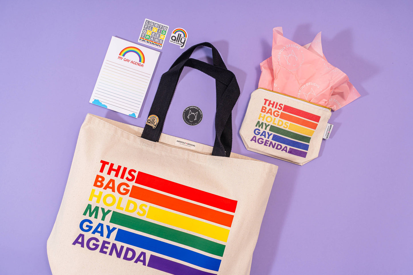 Notepad: My Gay Agenda LGBTQ+ Equality