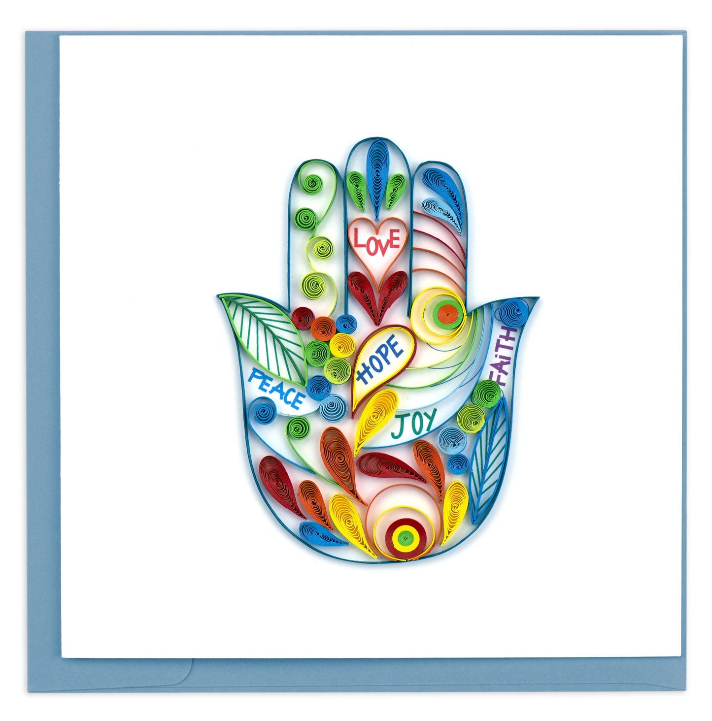 Hamsa Hand Quilling Card