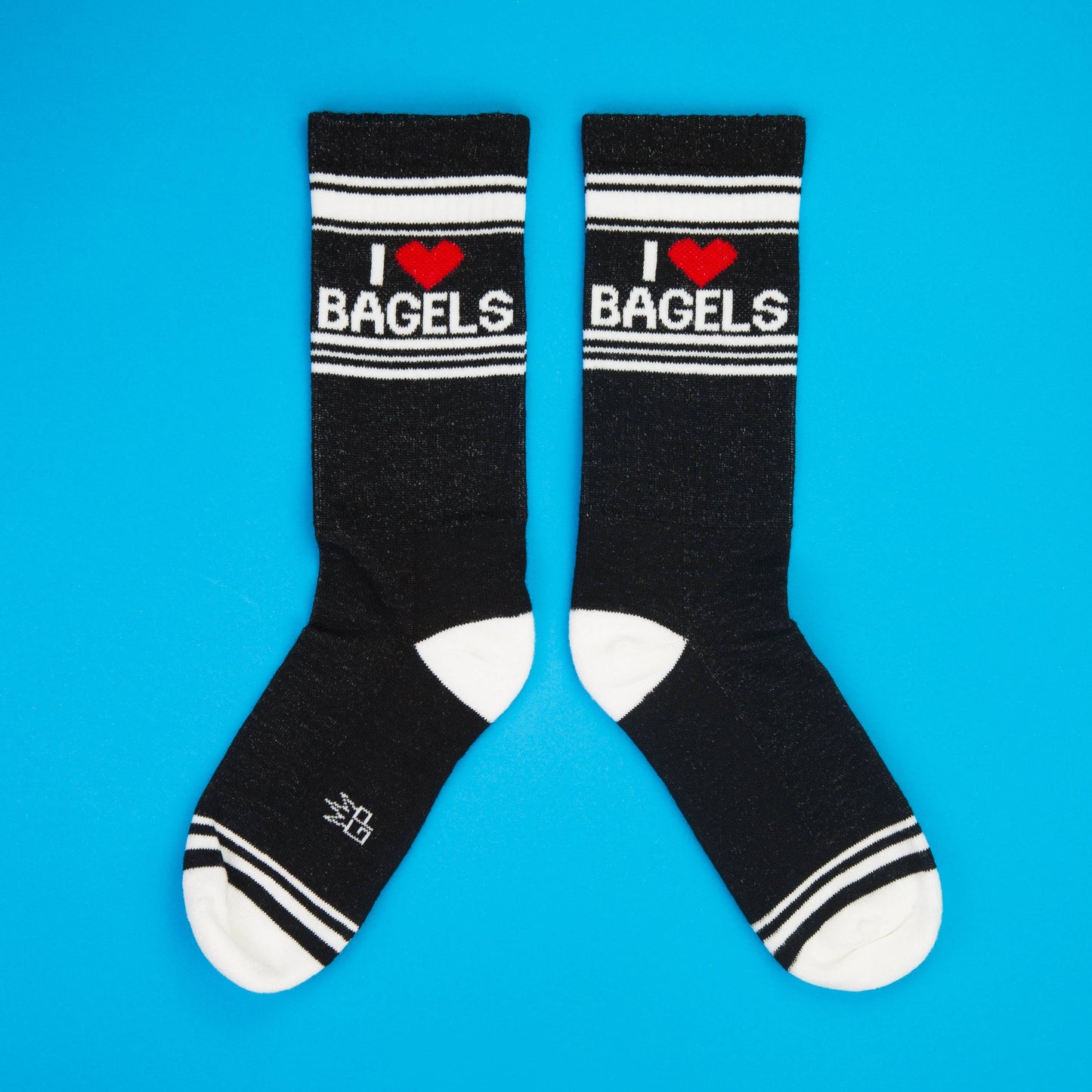 I ❤️ Bagels Gym Crew Socks