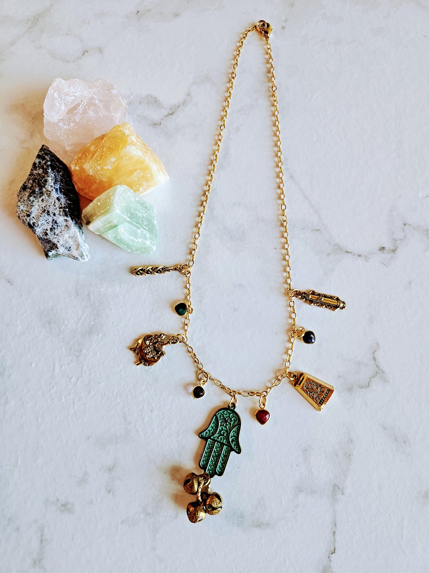 Bejeweled Necklace - Made in the DMV