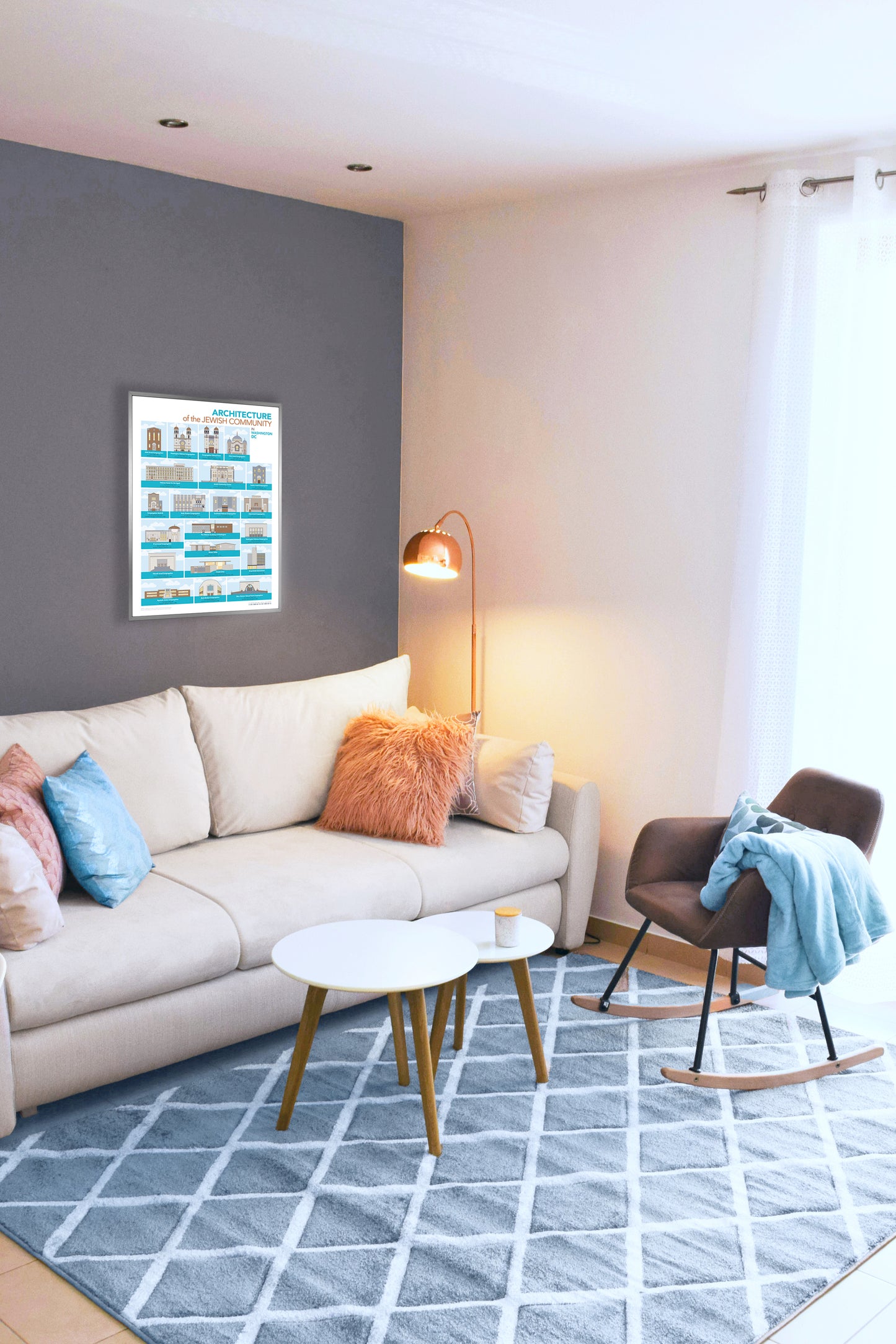Synagogue Architecture Poster
