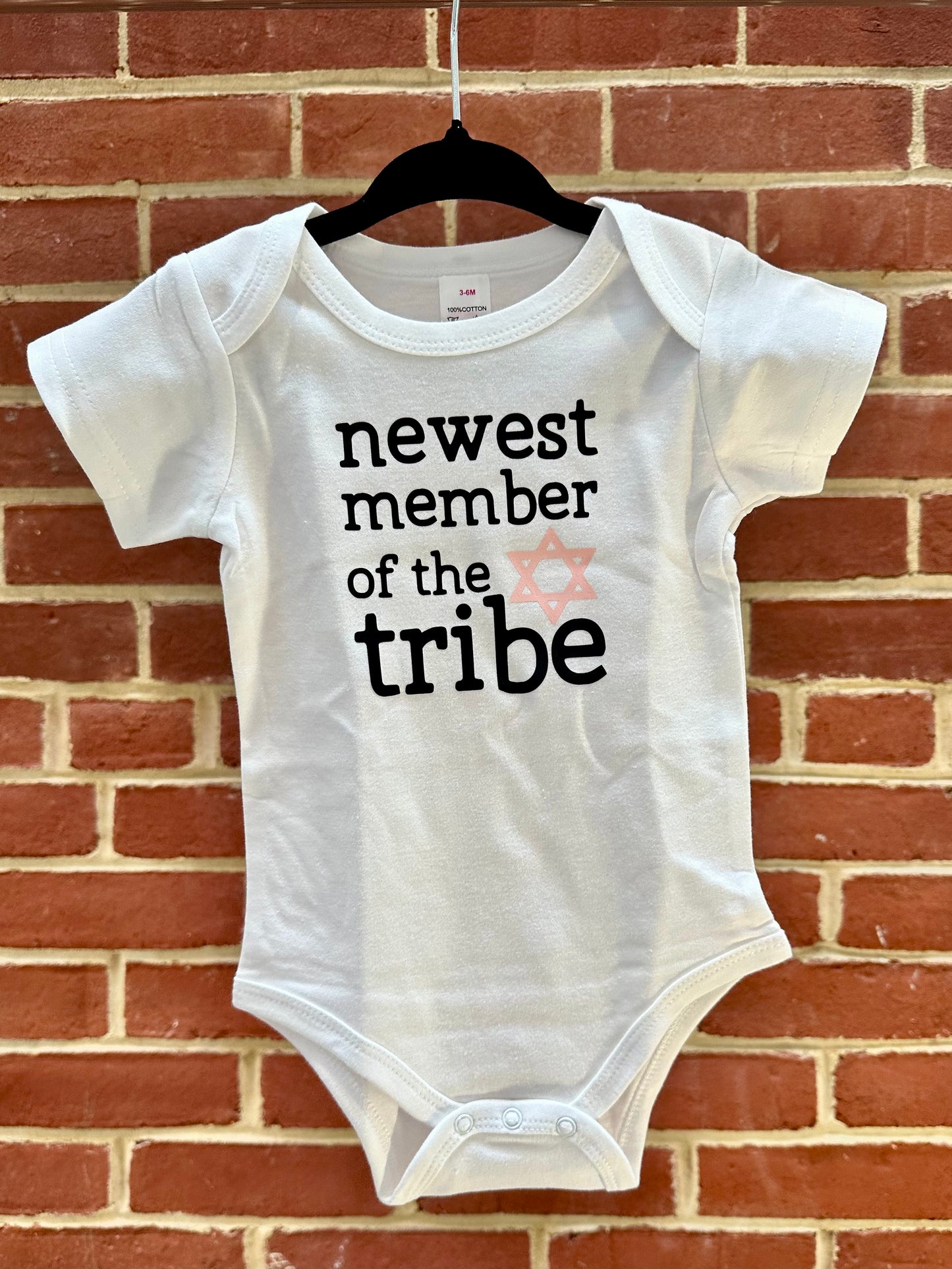 "Newest Member of the Tribe" Baby Onesie