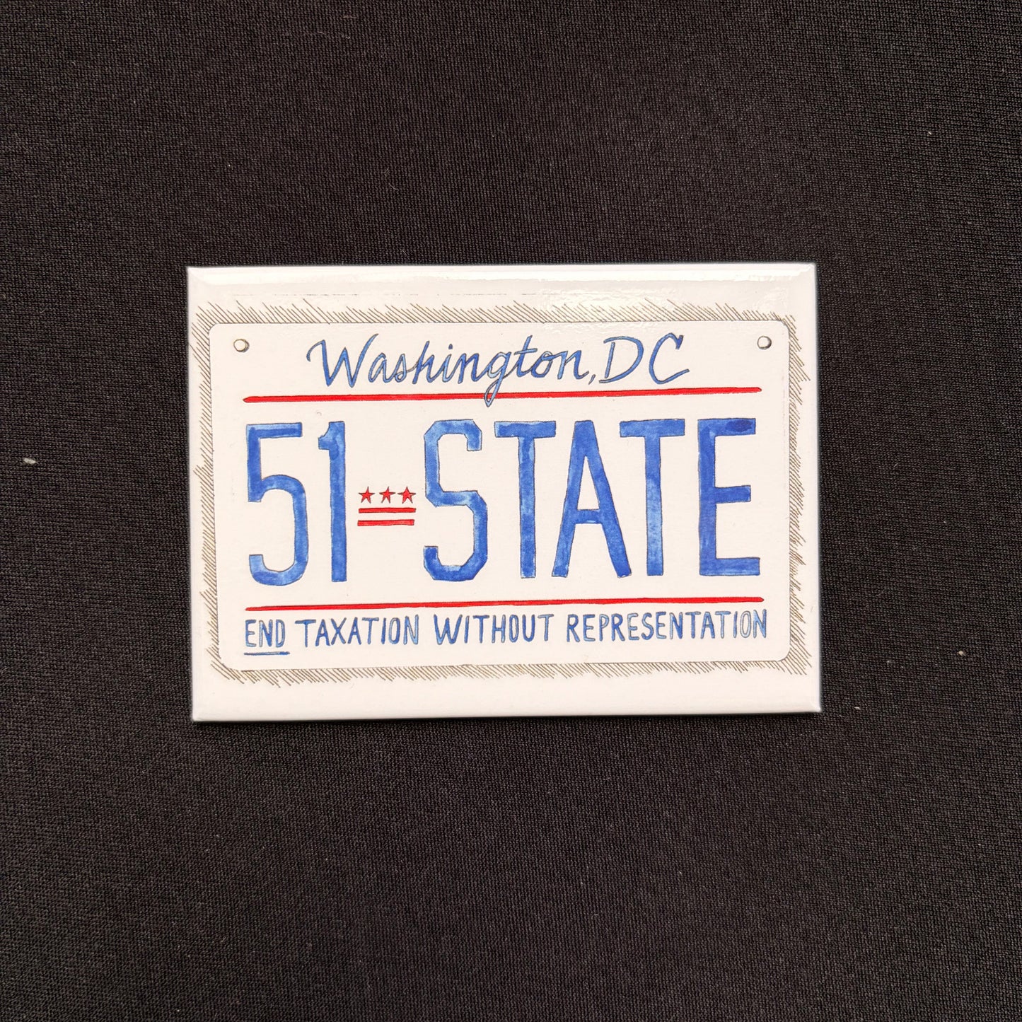 Washington, DC 51st State Magnet