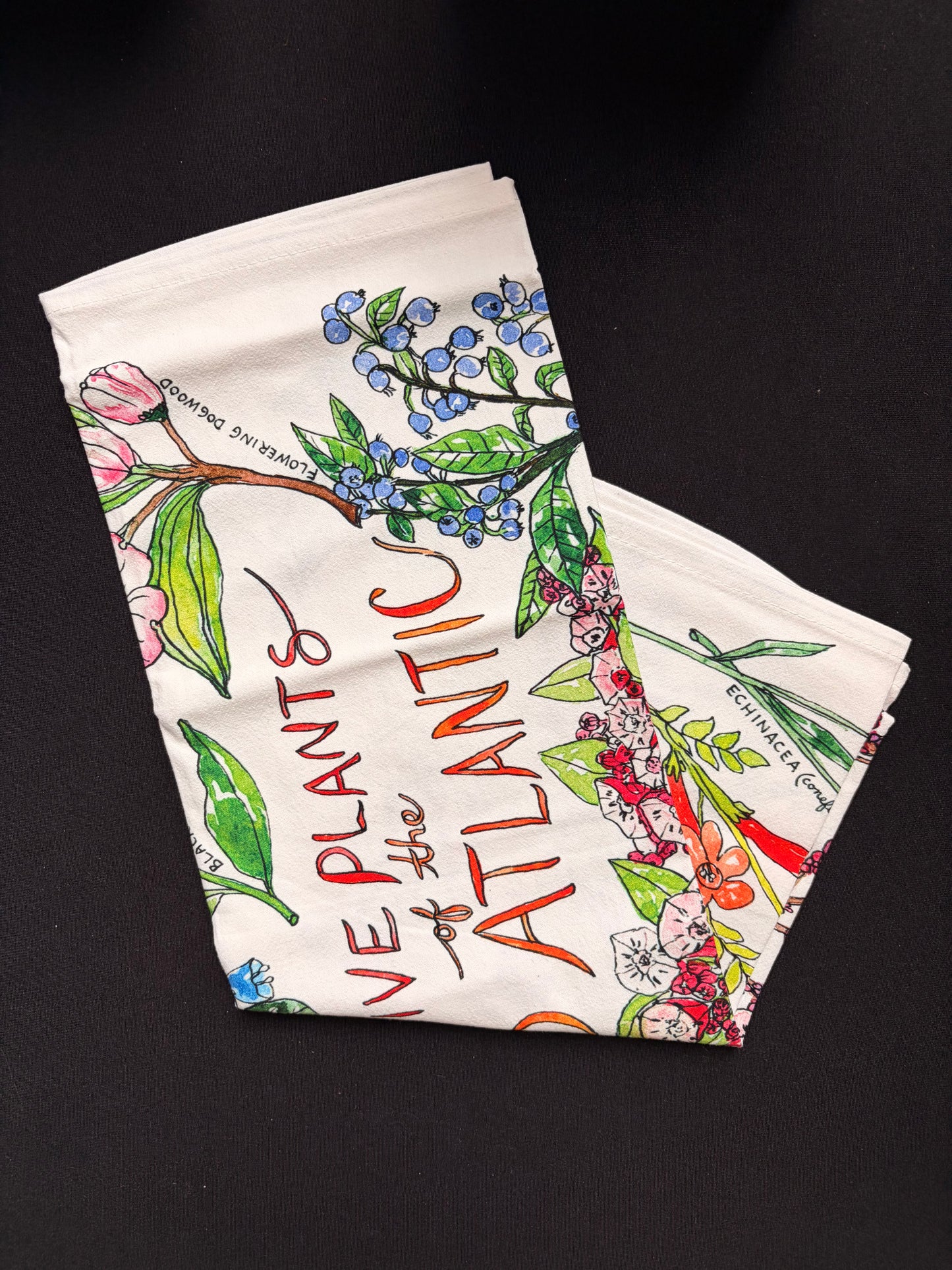 Native Plants Kitchen Towel