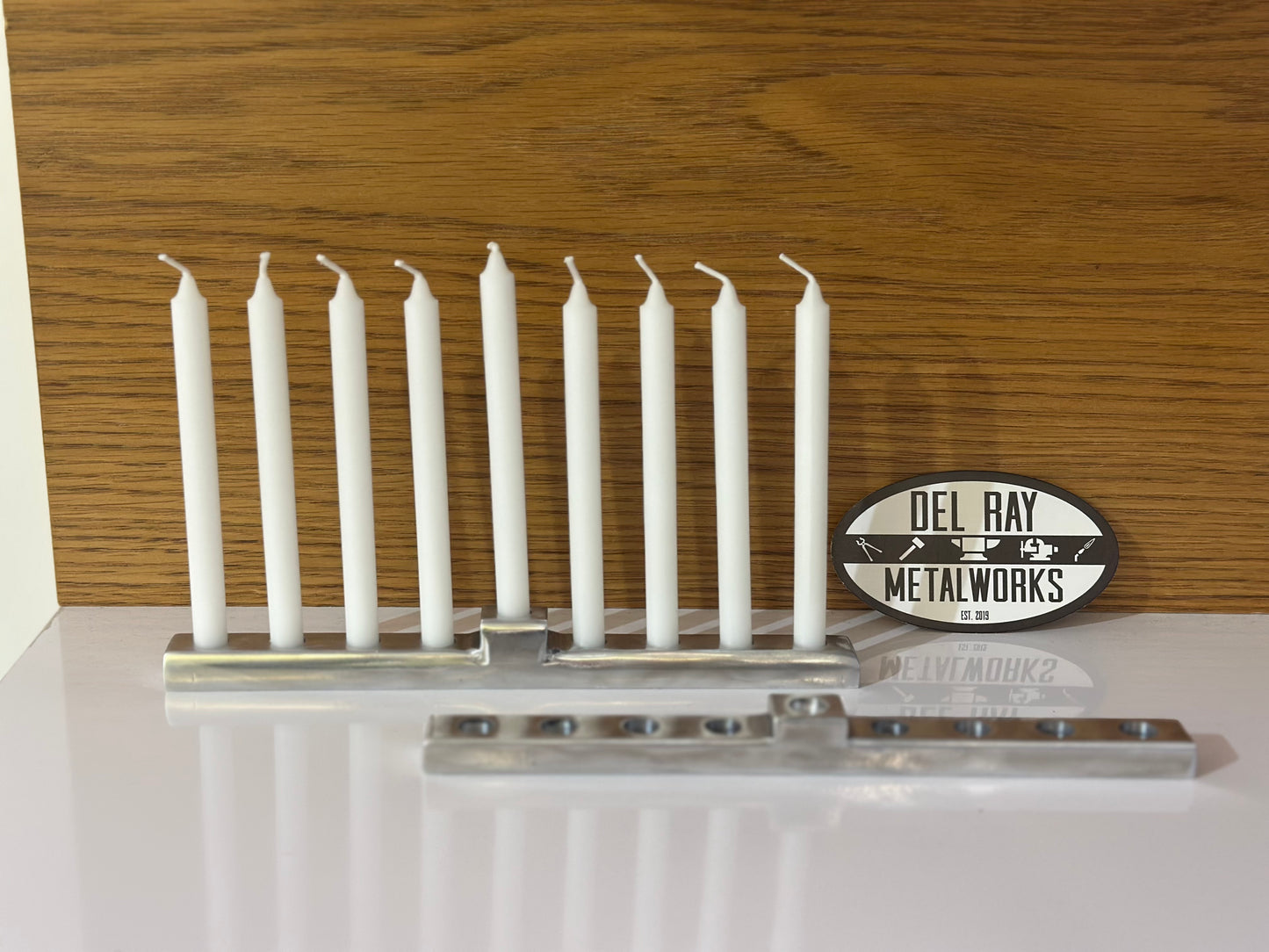 Del Rey Metalworks Menorah