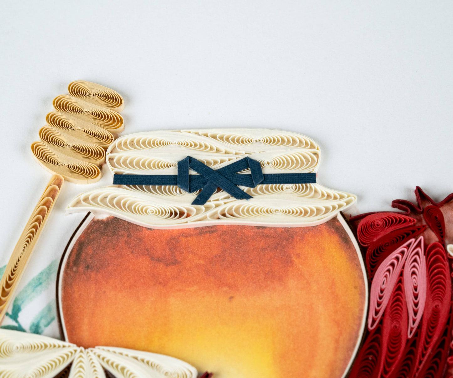 Quilled Rosh Hashanah Greeting Card