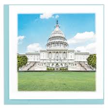 Capitol Quilling Card