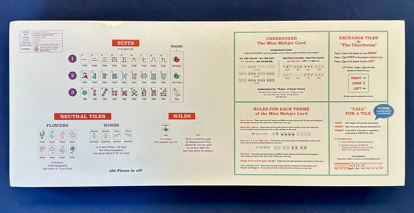Mini Mahjer American Mahjong Game