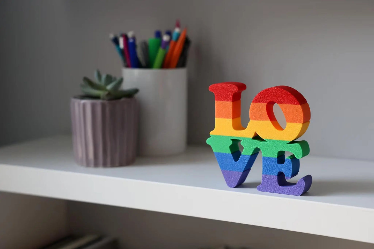 "Love" Pride Sculpture
