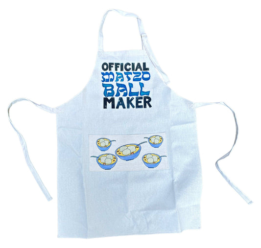 Official Matzo Ball Maker Apron Host Gift Jewish Food