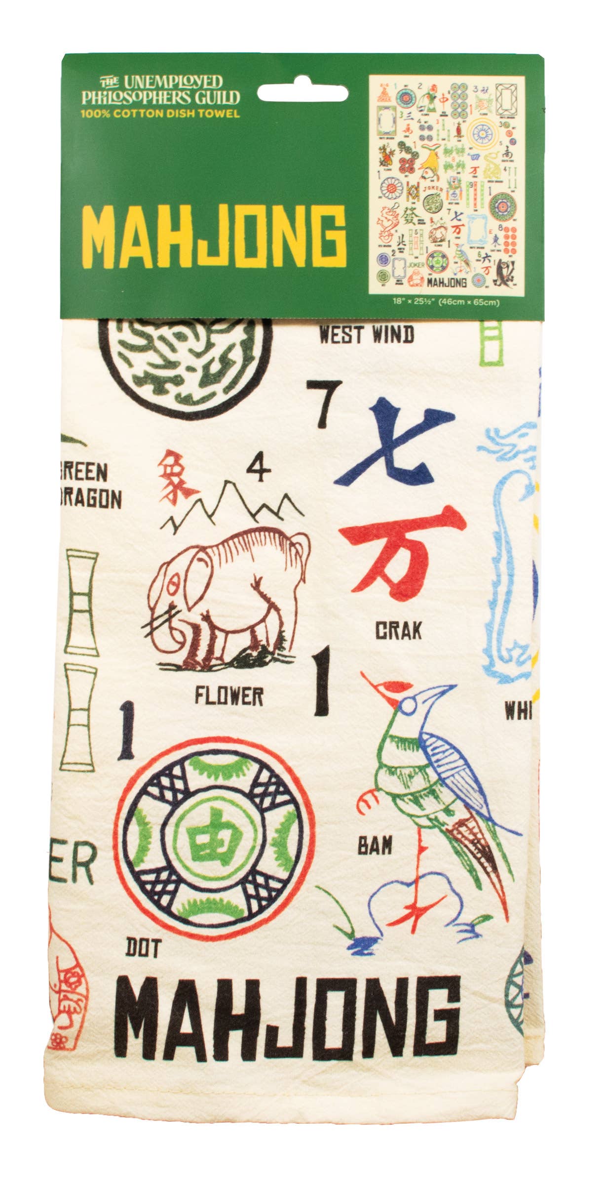 Mahjong Dish Towel