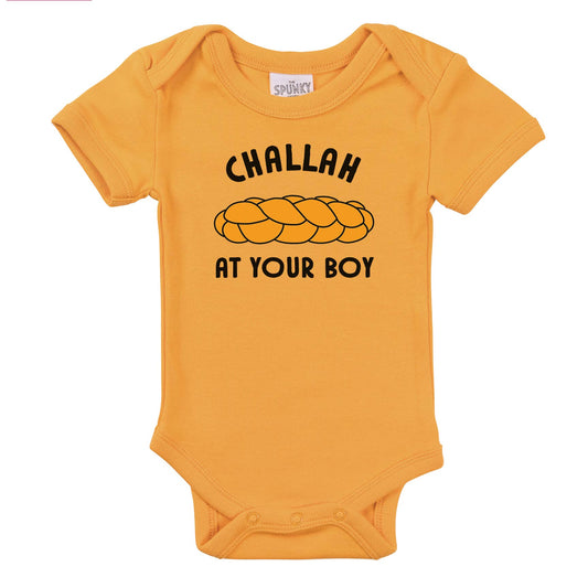 Challah At Your Boy  Baby Onesie and Toddler Shirt