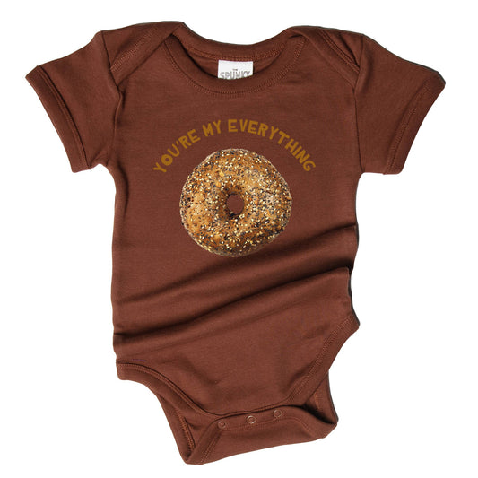 You Are My Everything Bagel Onesie