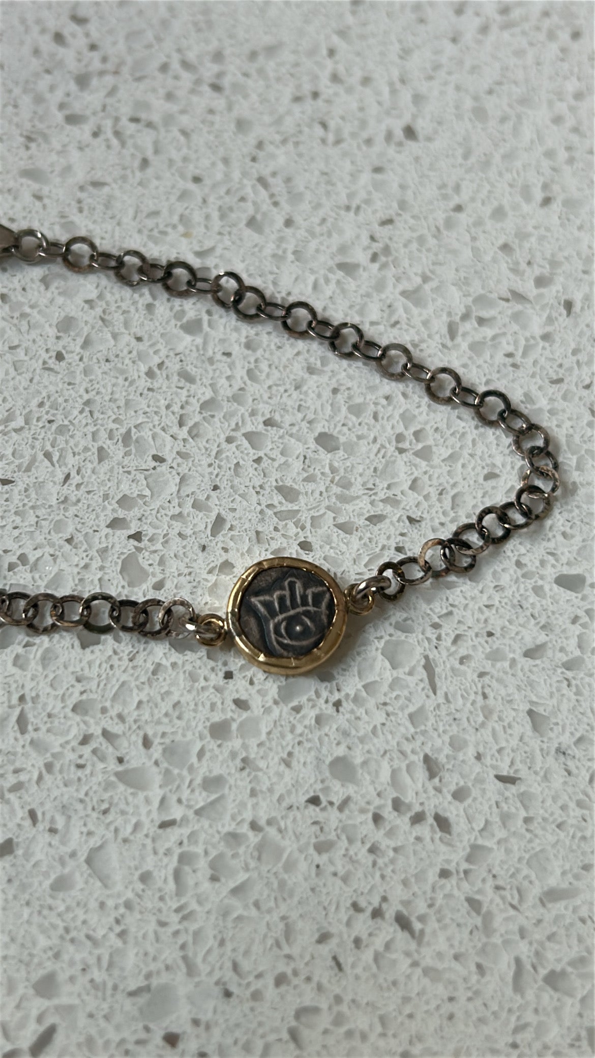 Gold-filled Hamsa Bracelet