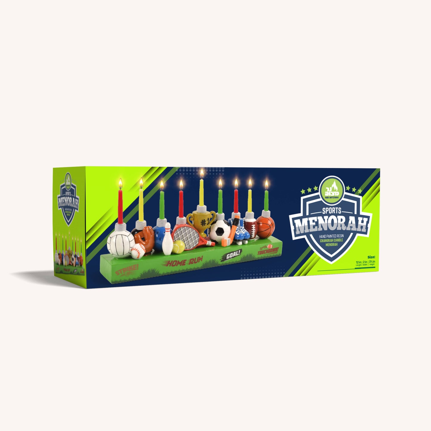 Sports Menorah