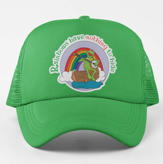 Rainbow Connection Fan Art Pride Gay Baseball Cap
