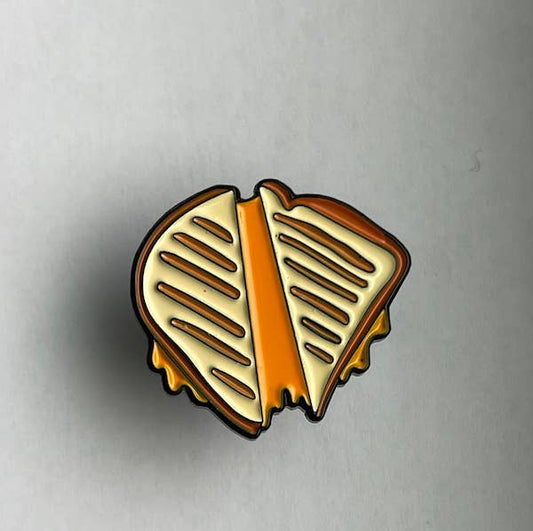 Grilled Cheese Sandwich Enamel Pin