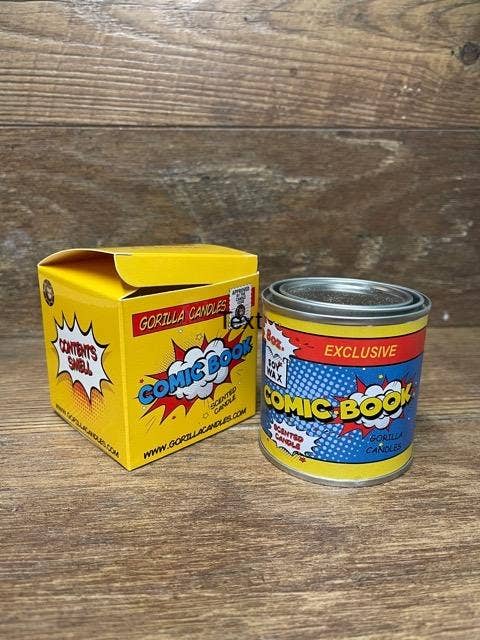 Comic Book Scented Candle