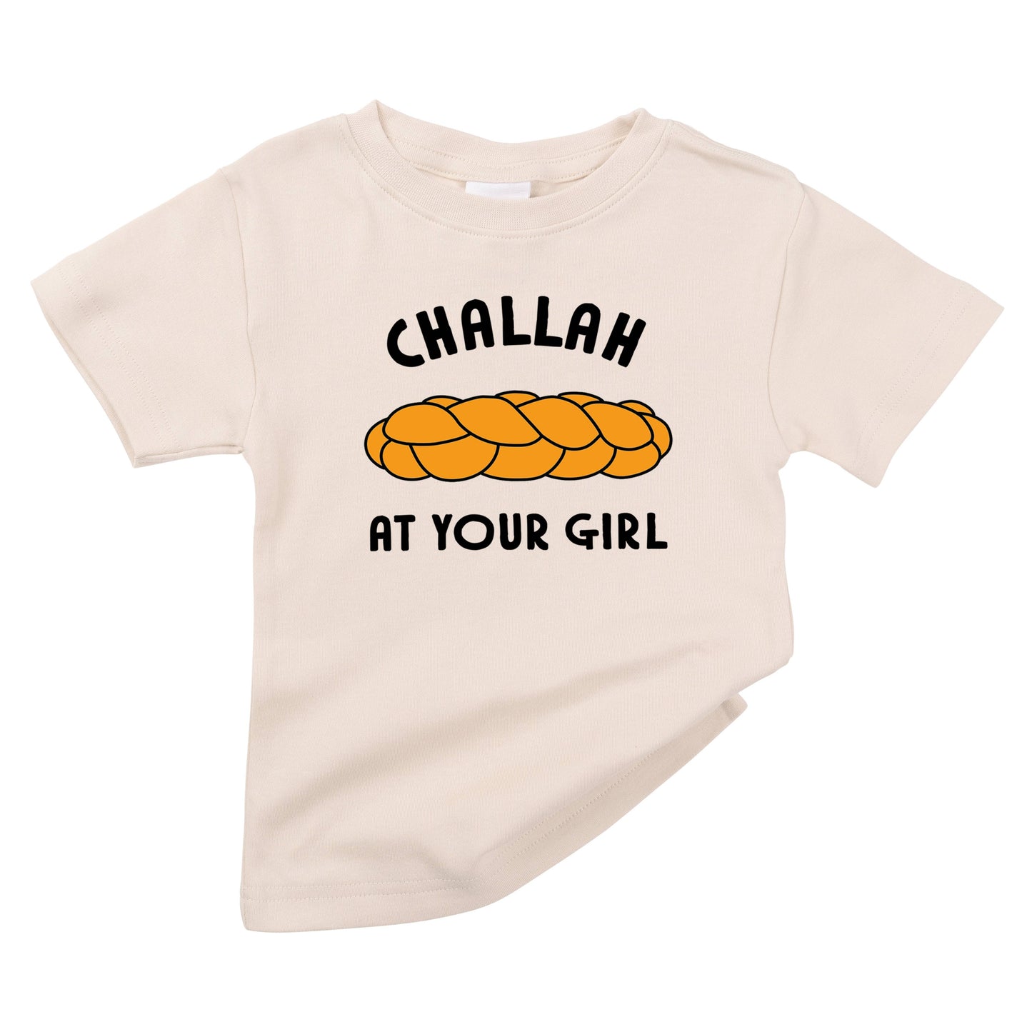 Challah Bread Funny Organic Baby Bodysuit Toddler Shirt