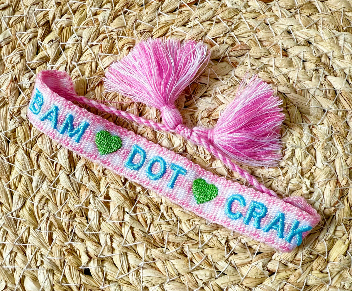 Bam Dot Crak Woven Bracelet