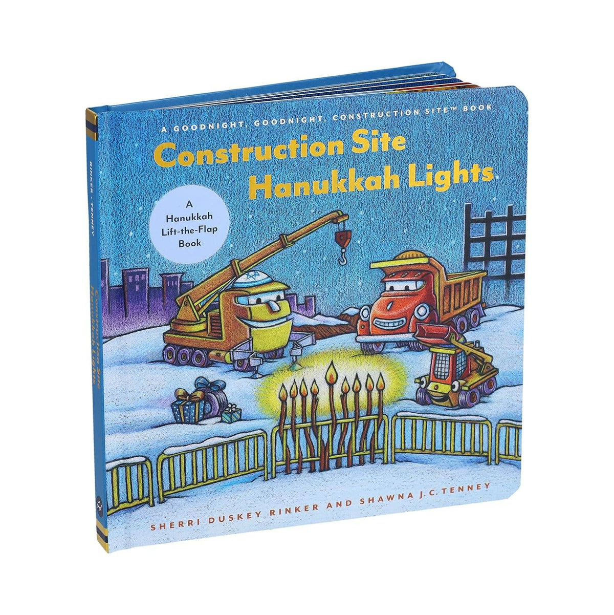 Construction Site Hanukkah Lights