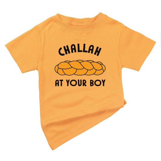 Challah Bread Funny Organic Baby Bodysuit Toddler Shirt