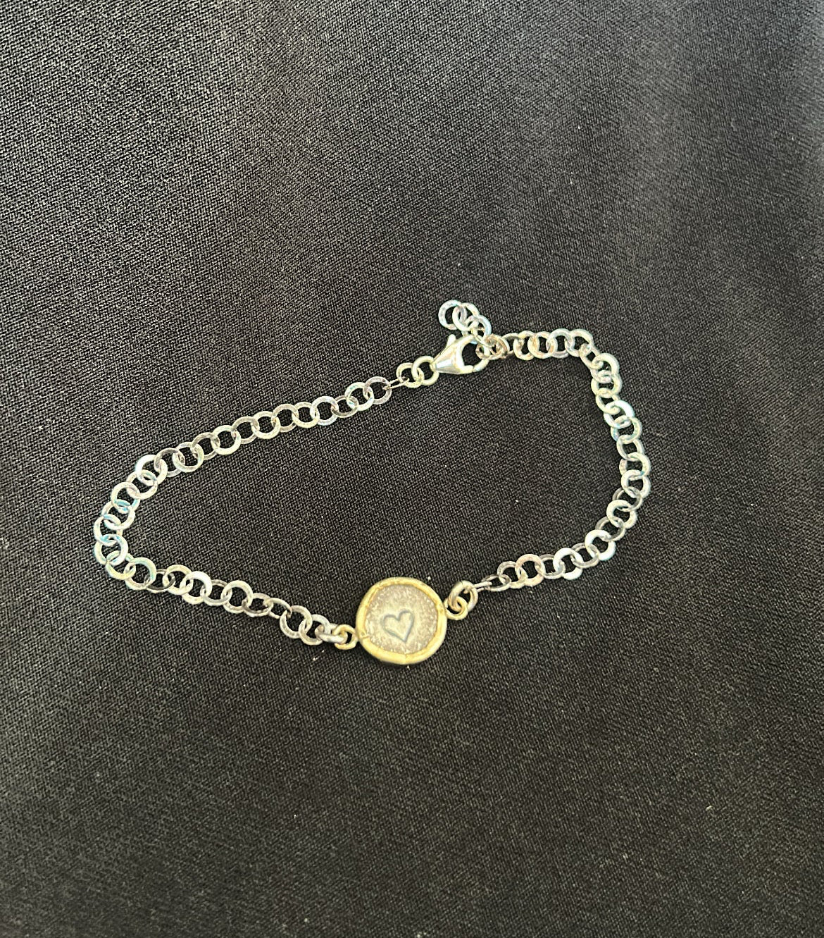 Goldfilled Heart Bracelet