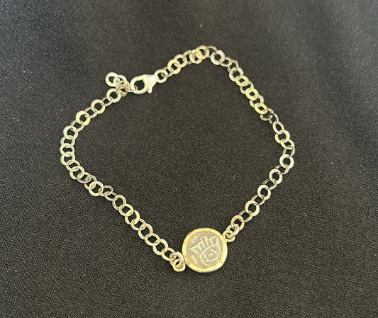 Gold-filled Hamsa Bracelet