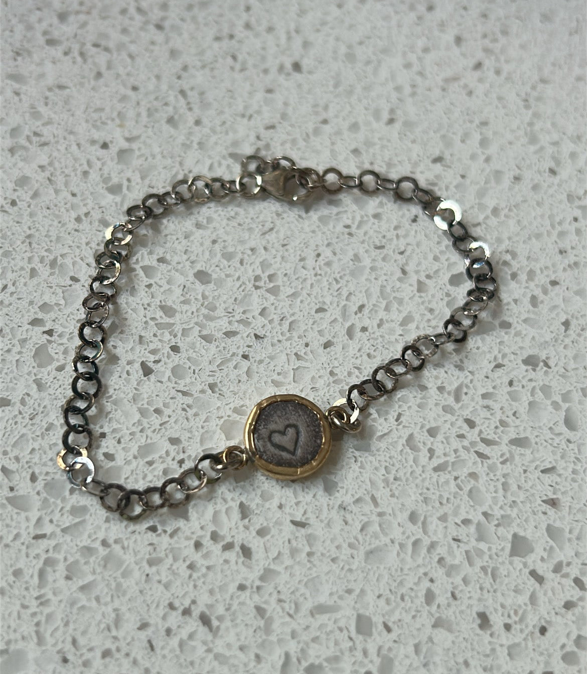 Goldfilled Heart Bracelet