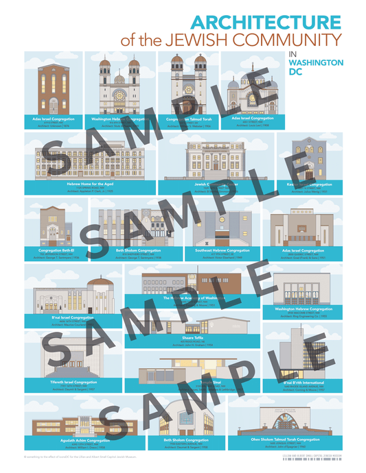 Synagogue Architecture Poster