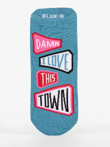 Damn I Love This Town Socks