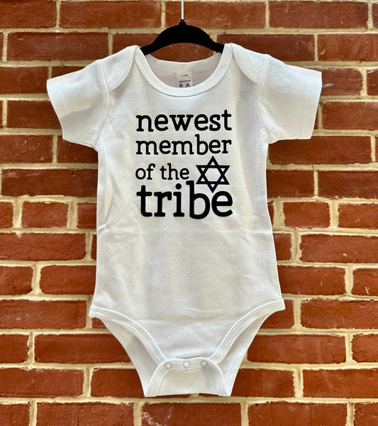 "Newest Member of the Tribe" Baby Onesie