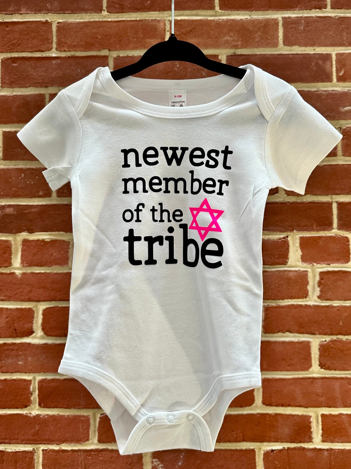"Newest Member of the Tribe" Baby Onesie