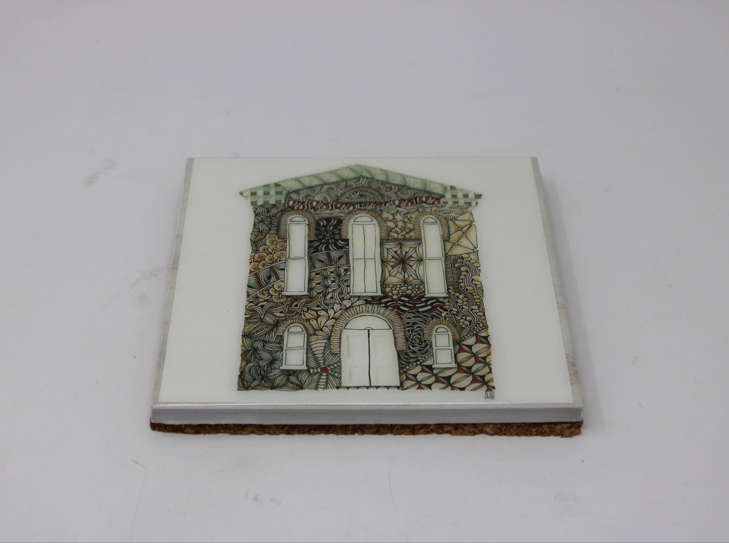 Zentangle Synagogue Trivet