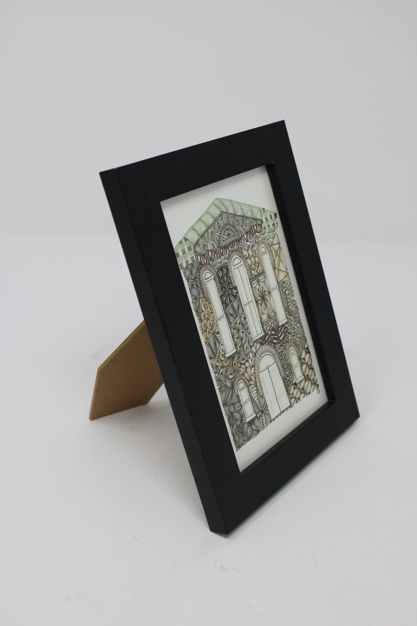 Zentangle Synagogue Print
