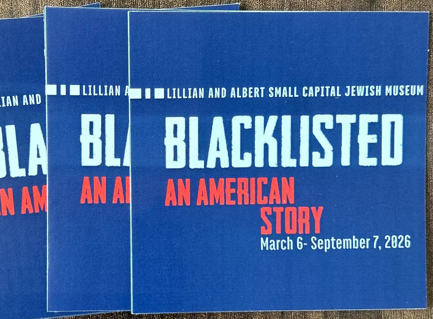 Blacklisted stickers