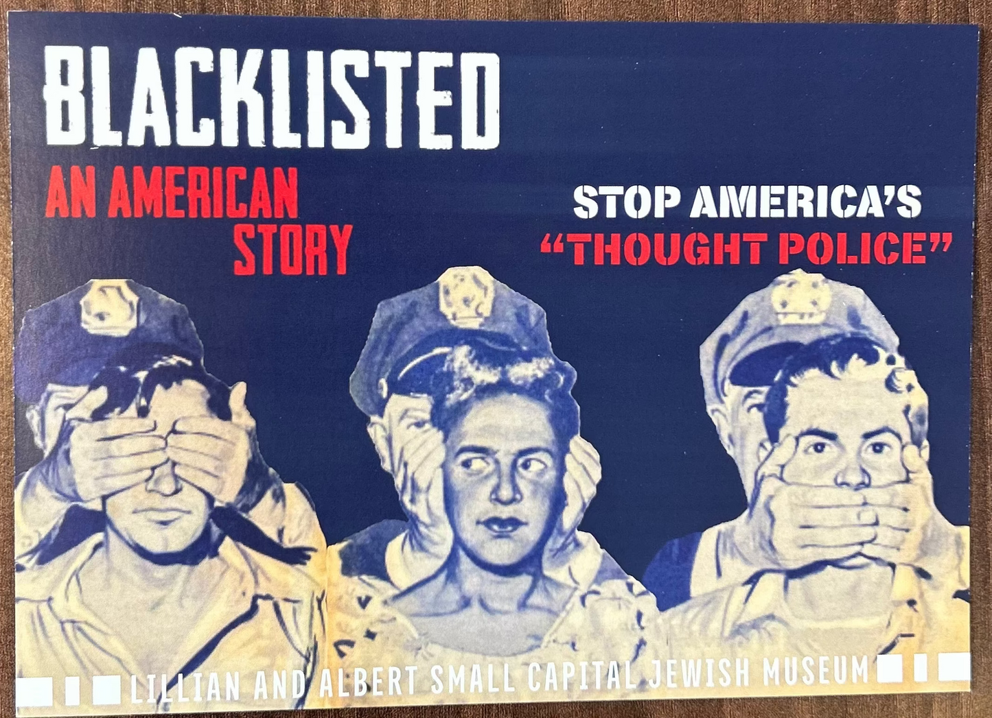 Stop America's "Thought Police" Postcard