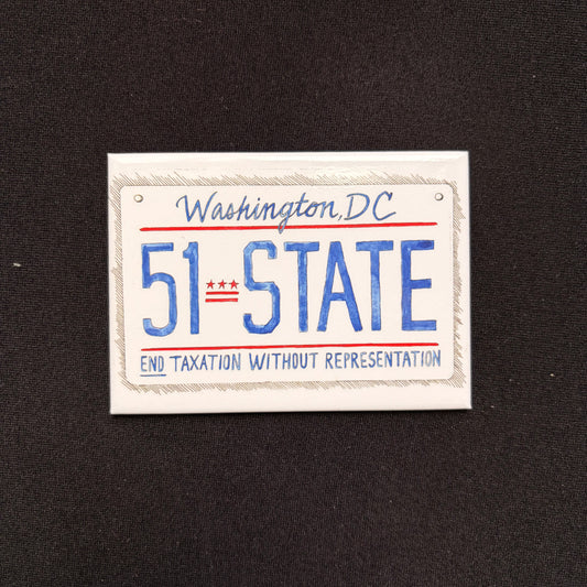 Washington, DC 51st State Magnet
