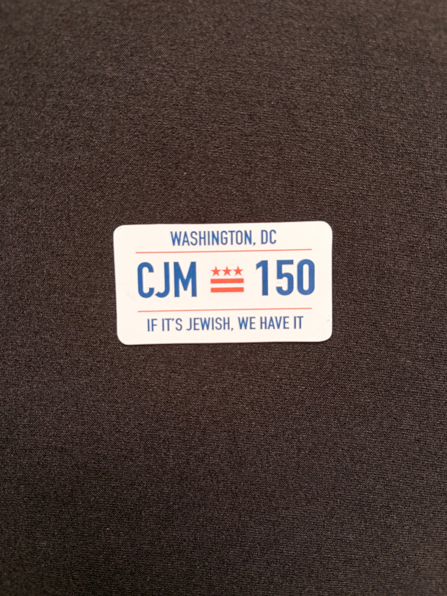 CJM License Plate Magnet