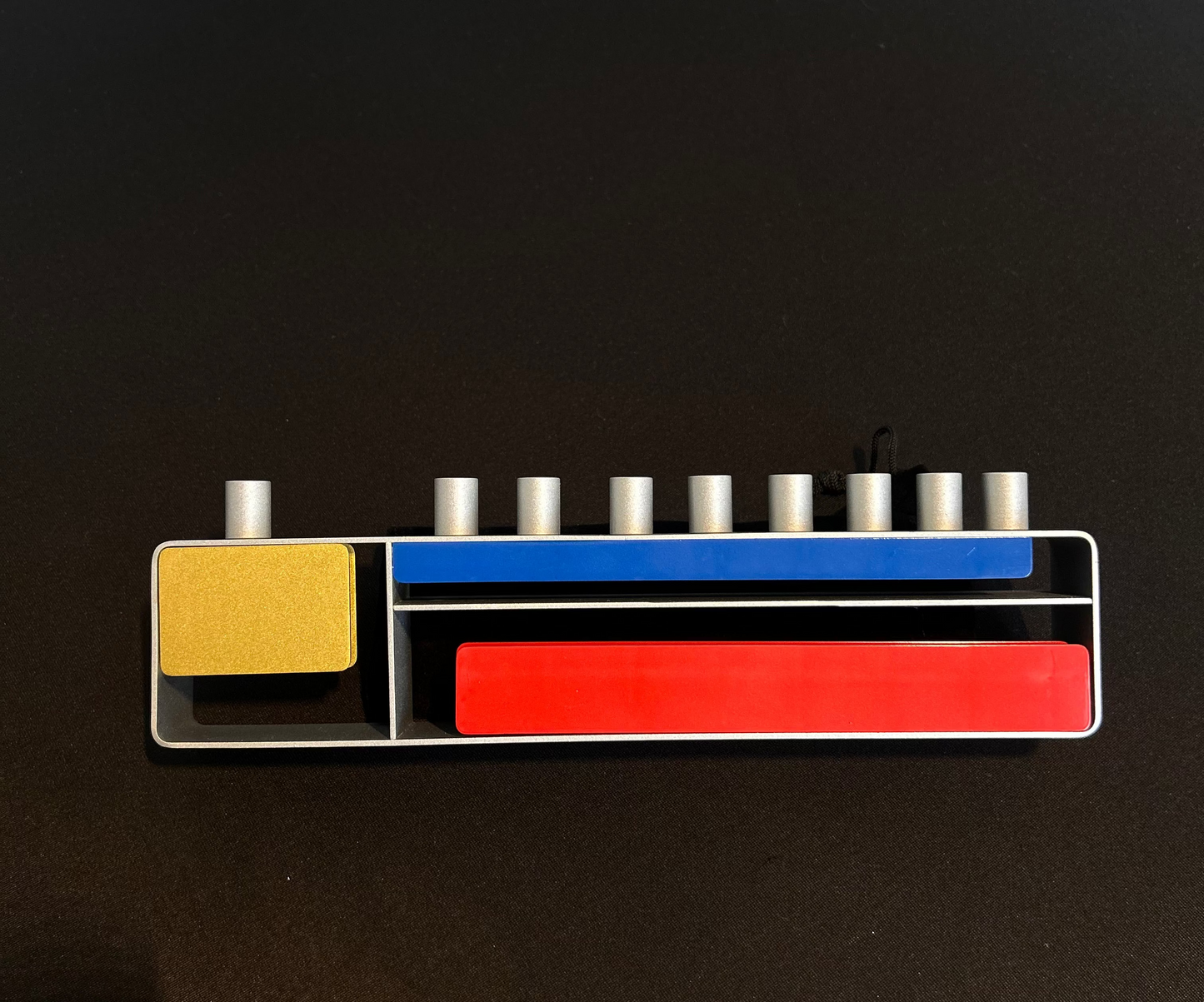 Color Block Magnetic Menorah