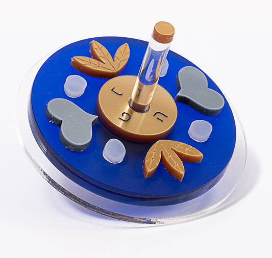 Acrylic Modern Artistic Dreidel - Israel Museum & Shalom House
