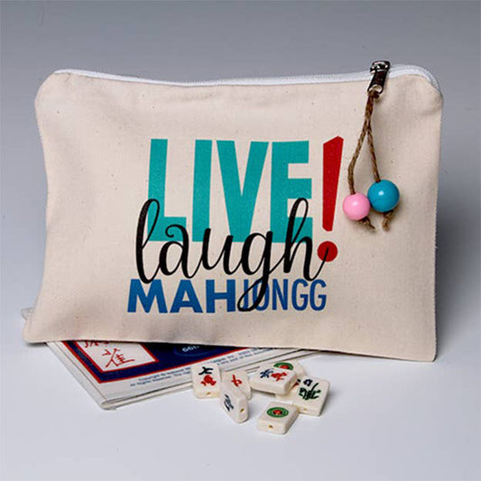 Live Laugh Mah Jongg Pouch - Small