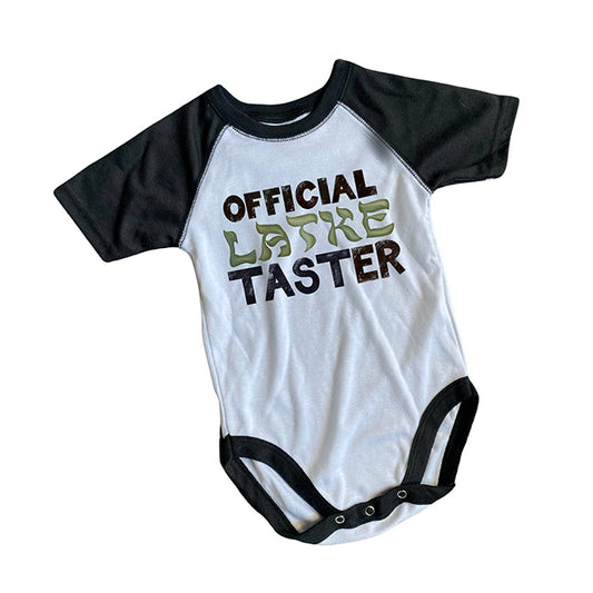 Official Latke Taster Infant Romper