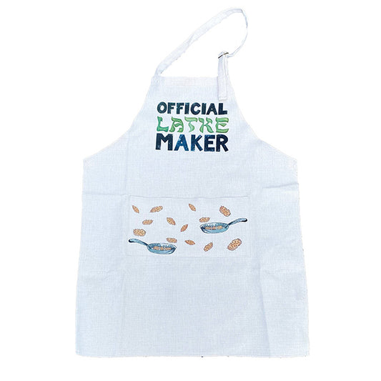 Official Latke Maker Apron Host Gift Jewish Food
