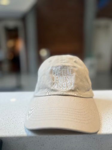 CJM logo dad hat