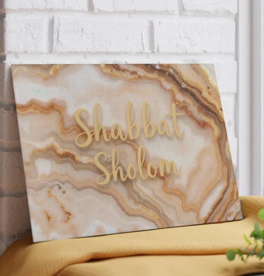 Shabbat Shalom  Cutting  Board Charcuterie Board  Judaica 