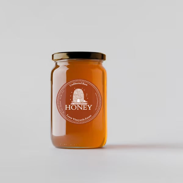 Loew Vineyards Estate Raw Honey